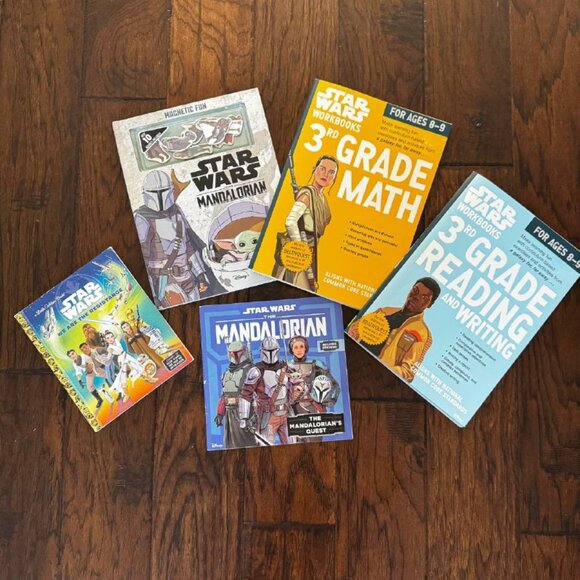 STAR WARS Educational Book Bundle Books - SET OF 5. - Picture 1 of 11